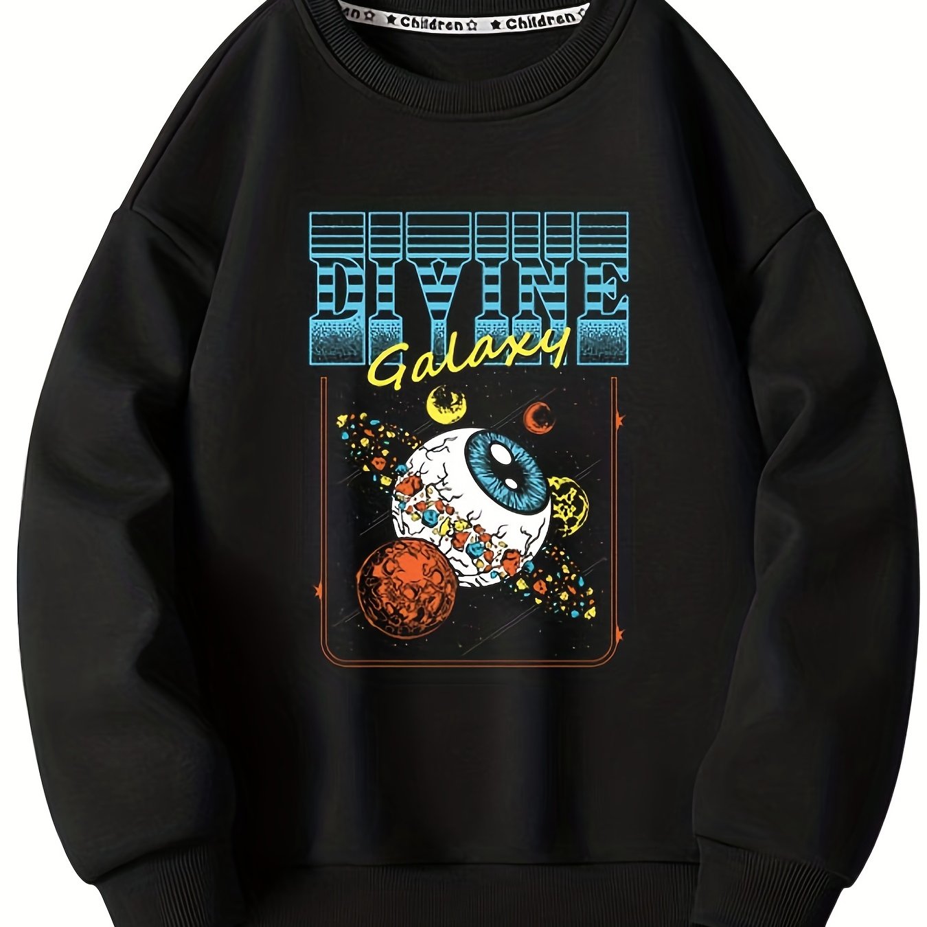 Boys' Outdoor Graphic Sweatshirt - Stylish, Stretchy, Breathable