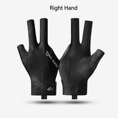Professional Billiard Gloves Light And Breathable Non slip Three finger Fingerle