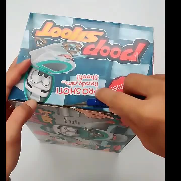 Kids' Toilet Ejection Game Parent-child Interactive Creative Toy