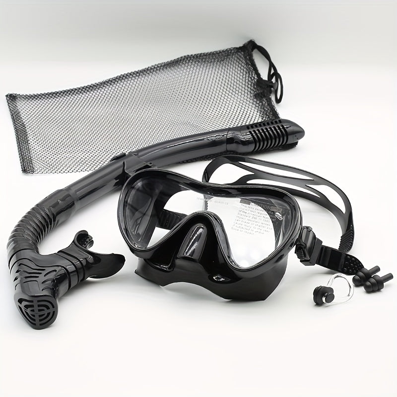 Professional Silicone Scuba Diving Mask And Breathing Tube