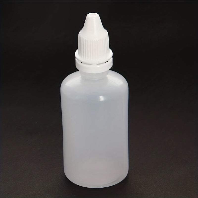 3pcs 15ml Empty Eye Dropper Bottles Squeezable Plastic for Eye Liquid
