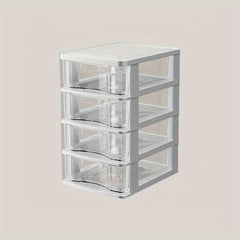Desktop Transparent Storage Box Small Drawer Type Storage Rack