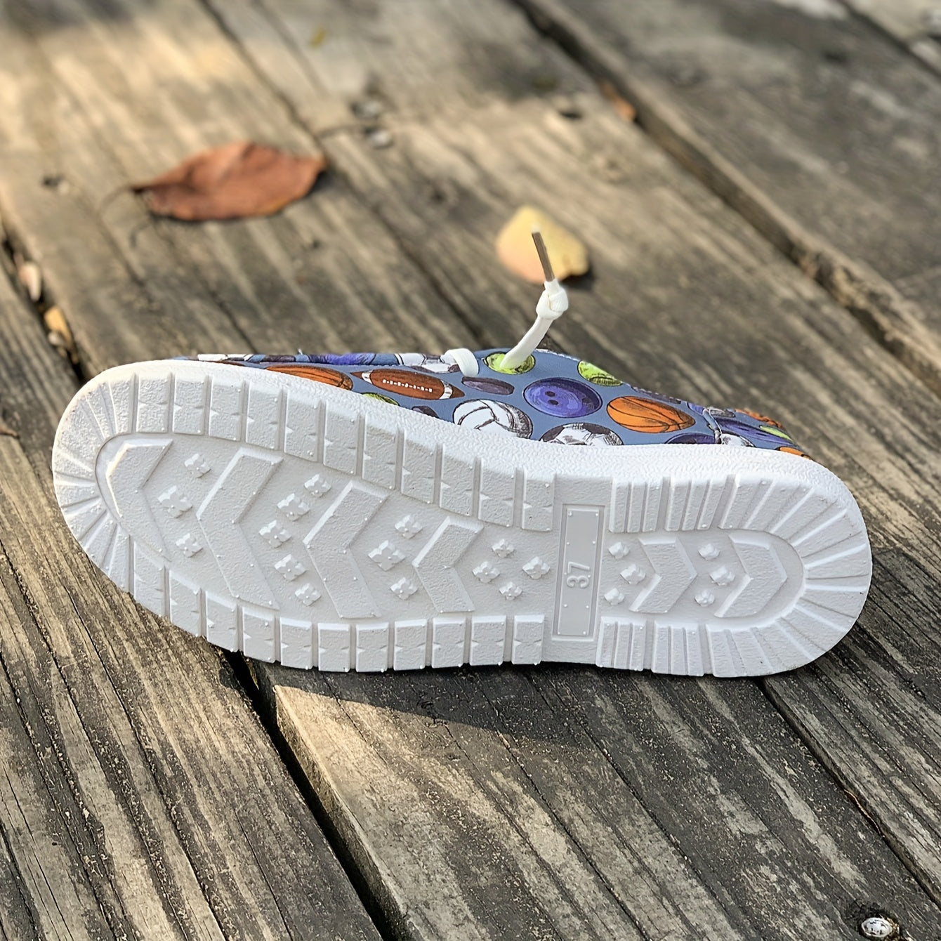 Women's Basketball Football Rugby Pattern Skate Shoes