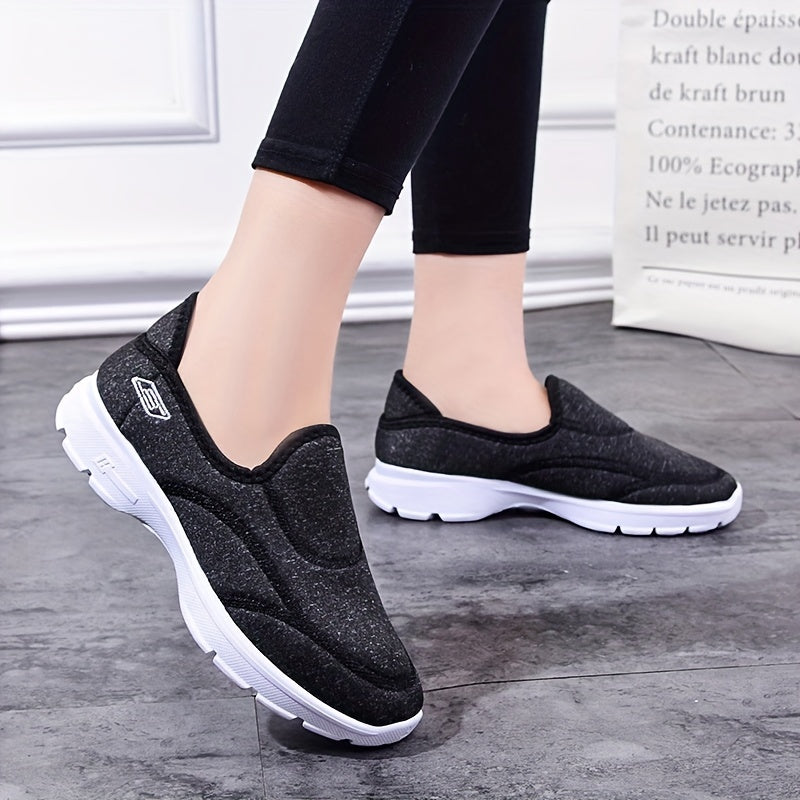 Women's Slip-On Casual Sneakers Soft Soles Lightweight Sports Shoes