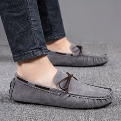 Women's Bowknot Flat Shoes Slip On Loafers Casual Wear Resistant Flats