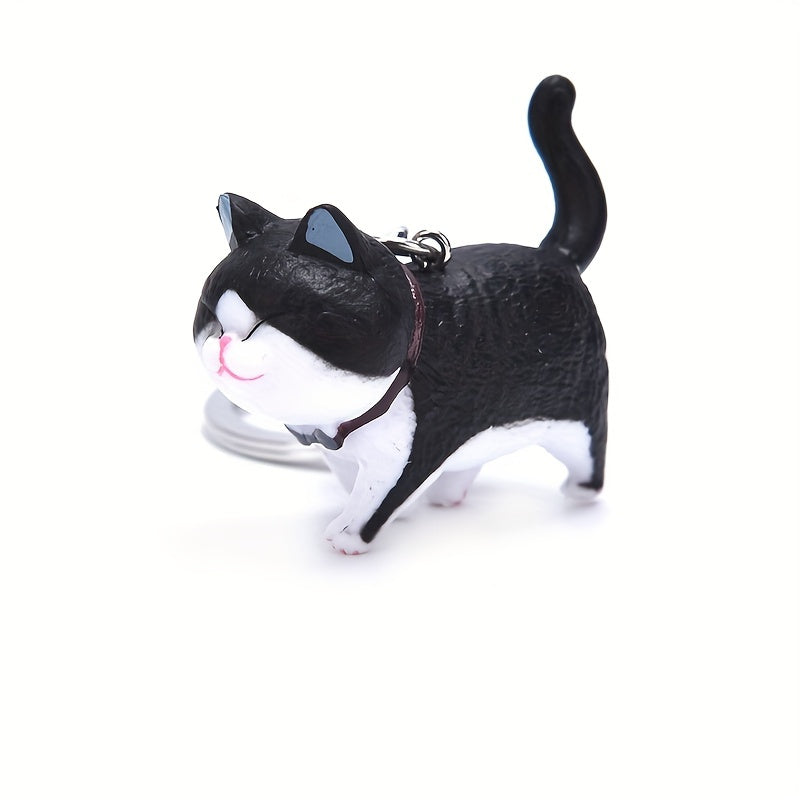 Cute Cat Kitten Keychain Cartoon Purse Pendant Ornament