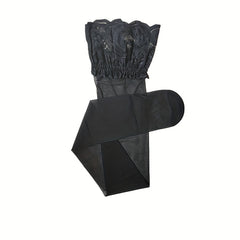 4 Pairs Lace Trim Thigh High Stockings Women's Stockings