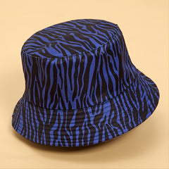 Striped Bucket Hat Unisex Lightweight Outdoor Hot Summer Beach Vacation Headwear
