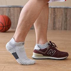 Men's Breathable Non-slip Athletic Ankle Socks 4-Pack