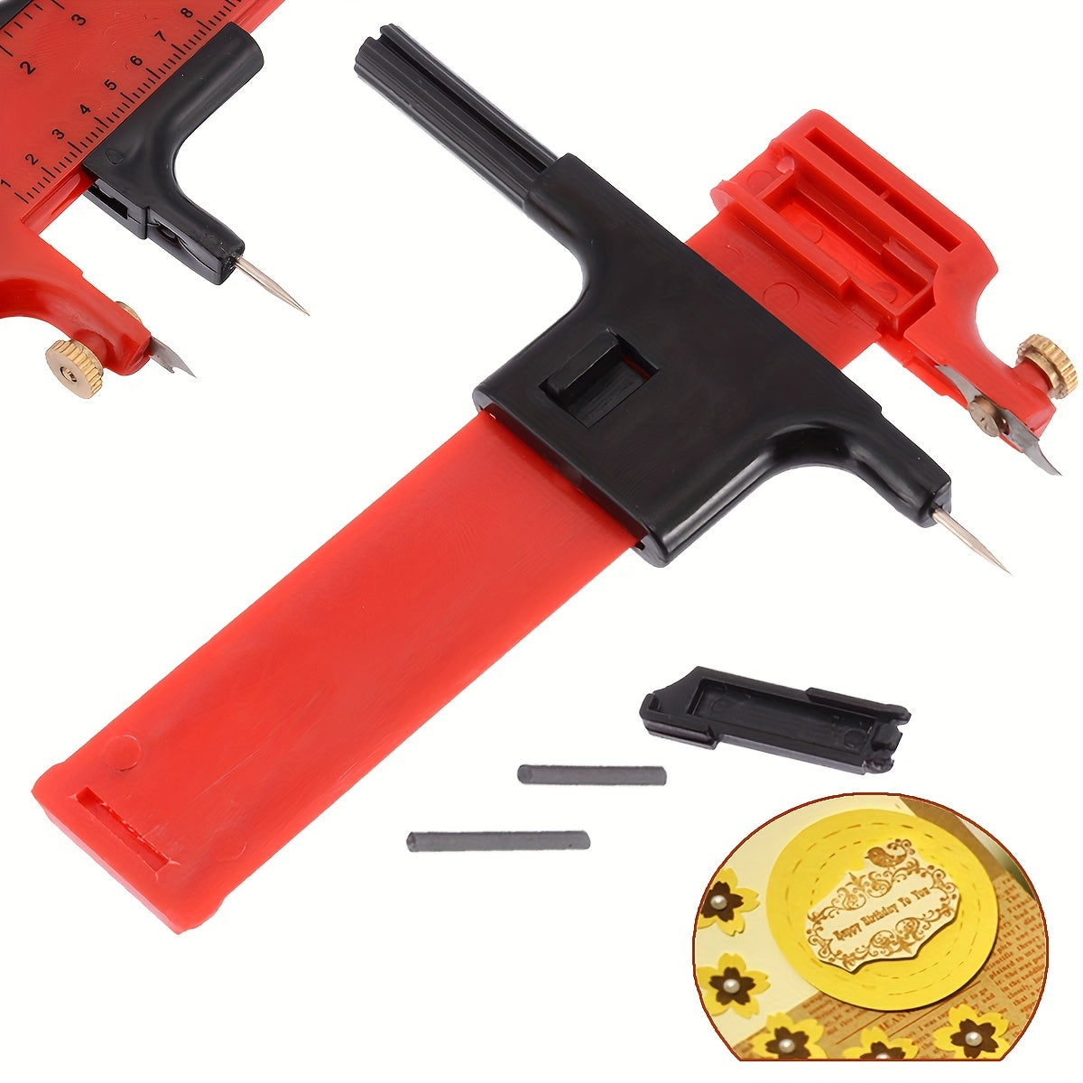 Compasses Circle Cutter Paper Vinyl Rubber Leather Tool 10mm 150mm