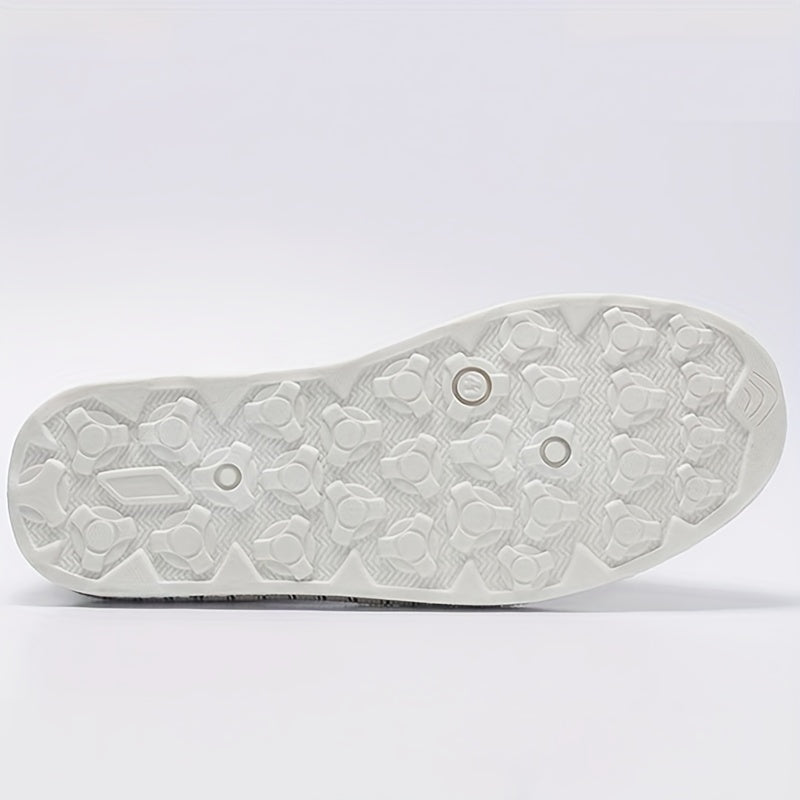 Men's Plant Pattern Espadrilles Slip-On Shoes