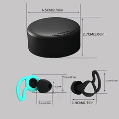 Silicone Earplugs for Swimming & Sleeping - Waterproof