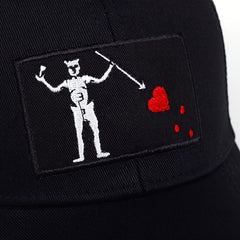 Men's Skull Fork Heart Baseball Cap Mesh Hat
