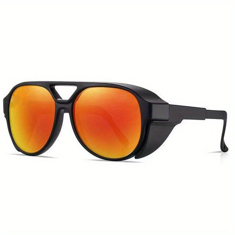 Men's Aviator Polarized Sunglasses Large Frame Windproof Goggles