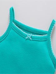 5pcs Infant Cami Romper Cotton Bodysuits Baby Girls Toddler Summer Clothes
