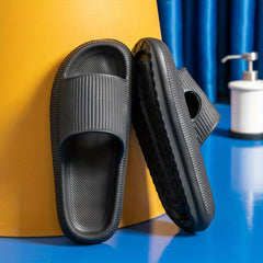 Men's Casual Non Slip Slides Open Toe Slippers