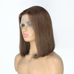 Natural Looking Straight 13X4 Lace Front Wig for Women Girls