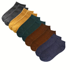 5 Pairs Boys Kids Low Cut Boat Socks for Children
