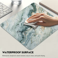Marble Mouse Pad with Tranquil Veins