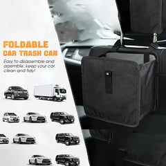 Foldable Car Trash Bag Hanging Waterproof Leak proof Storage Bag