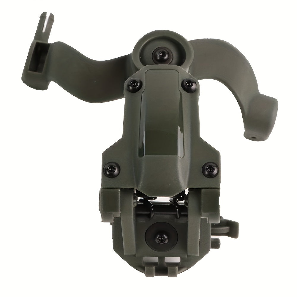 Headset Mounts Helmet Rail Adapter Rotative Adjustable Headphone Bracket