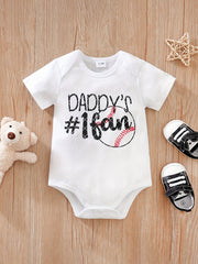 Baby Boys My Siblings Have Paws DADDY S FAN Bodysuit