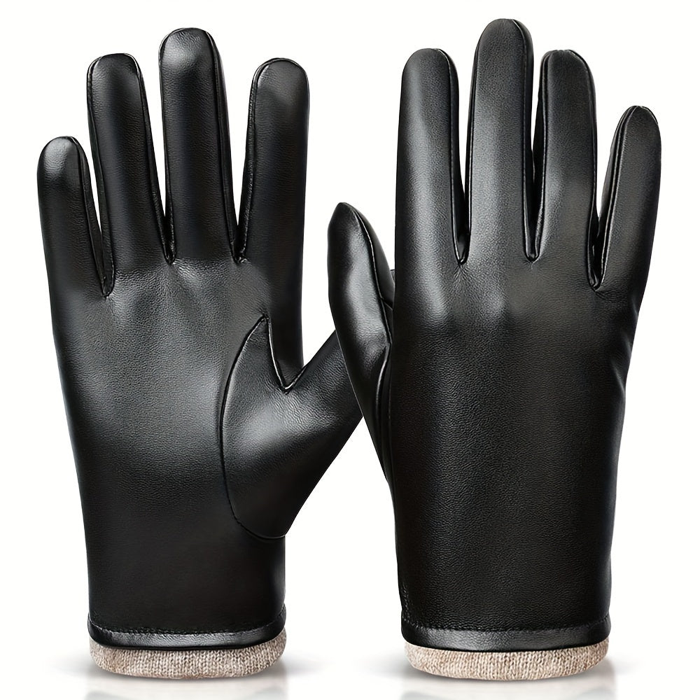 Men's Windproof Winter Gloves Outdoor Cycling Mountaineering Warm Gloves
