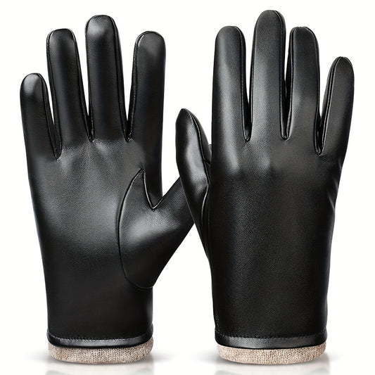 Men's Windproof Winter Gloves Outdoor Cycling Mountaineering Warm Gloves