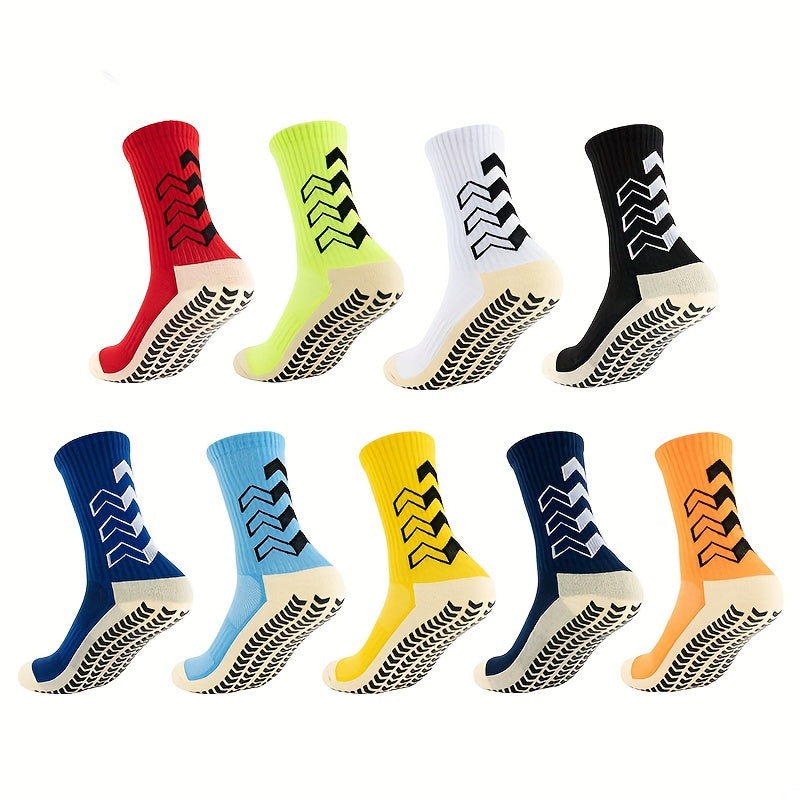 Men's Non slip Thickened Football Socks Anti Blister Athletic Socks