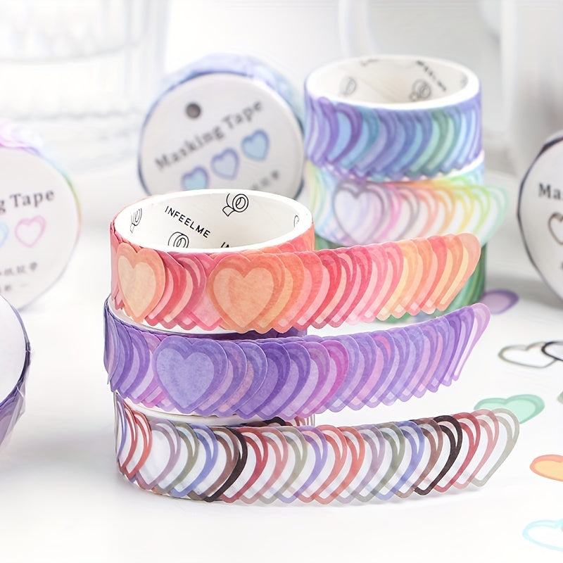 Love Confession Washi Tape Stickers Set - 100pcs