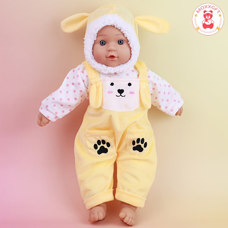 MOXXGFT 16 inch Reborn Youngsters doll with clothes Soothing Item