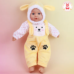 MOXXGFT 16 inch Reborn Youngsters doll with clothes Soothing Item