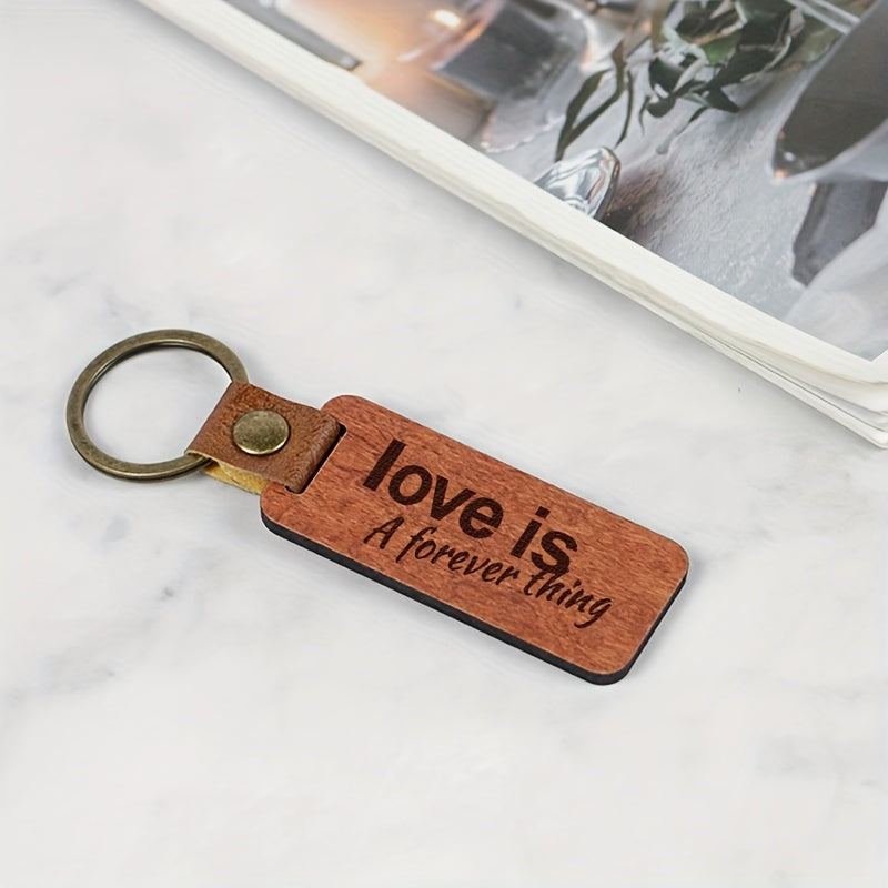 Rosewood Keychain Keyring Men Women