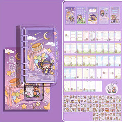 Transparent Diary Loose leaf Book Removable Journal Book Good Notepad
