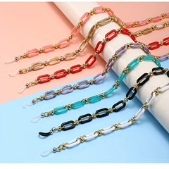 Anti Slip Acrylic Glasses Chain for Women Men