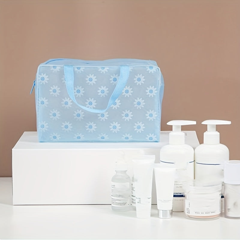 Large Capacity Cosmetic Storage Bag Makeup Pouch Toiletry Organizer