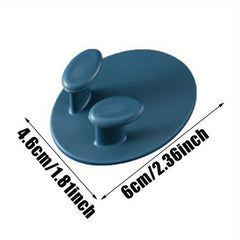1pc Plug Hooks Utility Durable Adhesive Hooks For Bathroom Kitchen