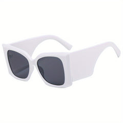 Unisex Cat Eye Sunglasses Wide Leg Large Frame