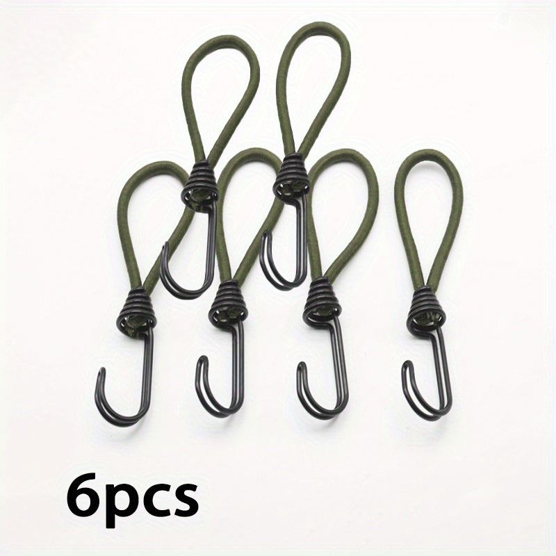 6pcs Outdoor Mountaineering Tent Clips Windproof Canopy Accessories