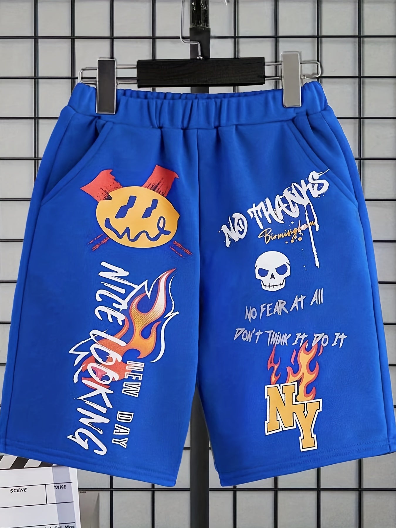 Boys Comfortable Drawstring Shorts for Summer Outdoor