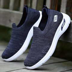 Men's Slip On Casual Shoes Breathable Lightweight Travel Jogging Footwear