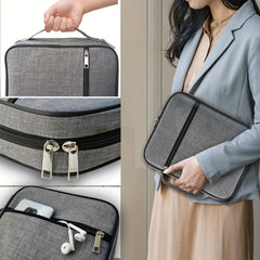 Protective Bag for Women with Handle Study Case