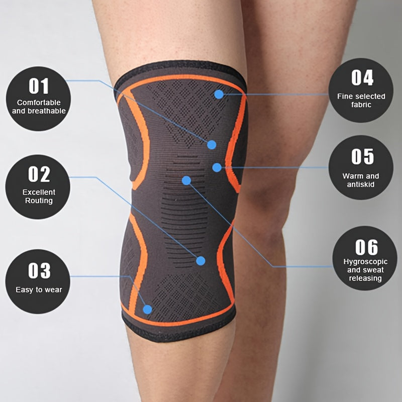 Outdoor Warmth Knee Pad for Autumn Winter Fitness Running Basketball Meniscus