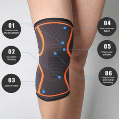Outdoor Warmth Knee Pad for Autumn Winter Fitness Running Basketball Meniscus