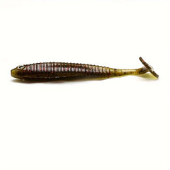 8pcs Paddle Tail Soft Lure Swimbait Fishing Accessories