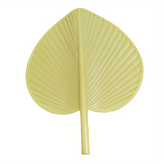 Retro Cattail Leaf Handheld Fan Old Fashioned Summer Portable Bamboo Fan