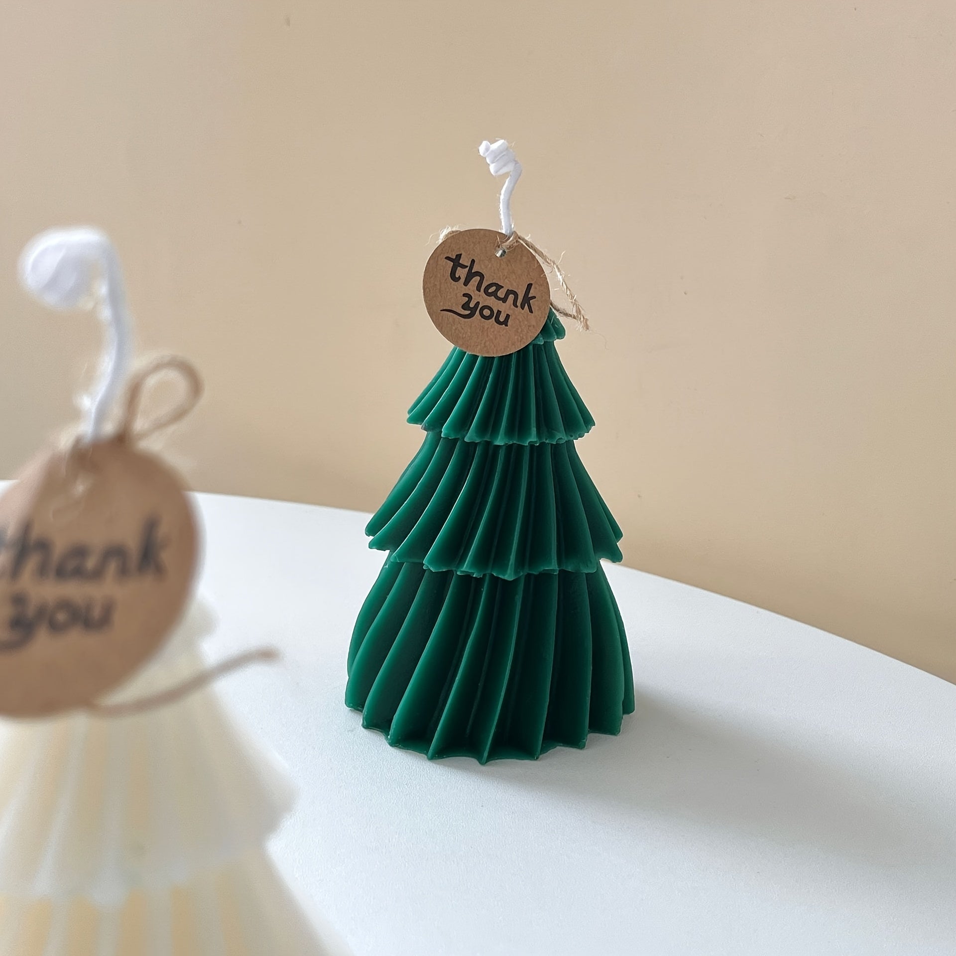 3D Pine Silicone Mold for DIY Christmas Tree Scented Candle Decoration