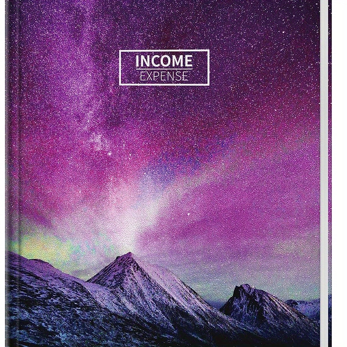 Income & Expense Tracker Hardcover Ledger Book for Small Business