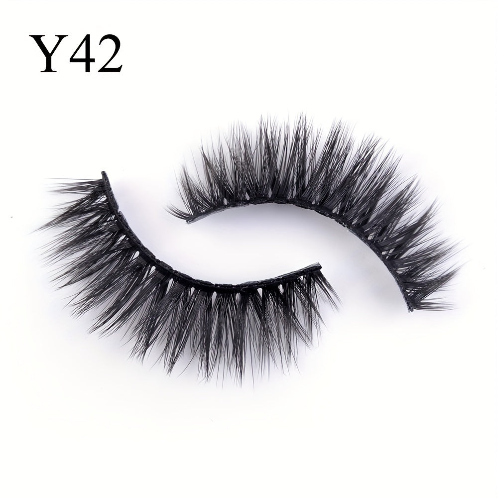 Soft Slender Long 3D False Eyelashes