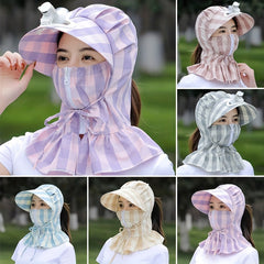 Summer Sun Hat Fan Visor Hat Outdoor Riding Cycling Windproof Sun Hat